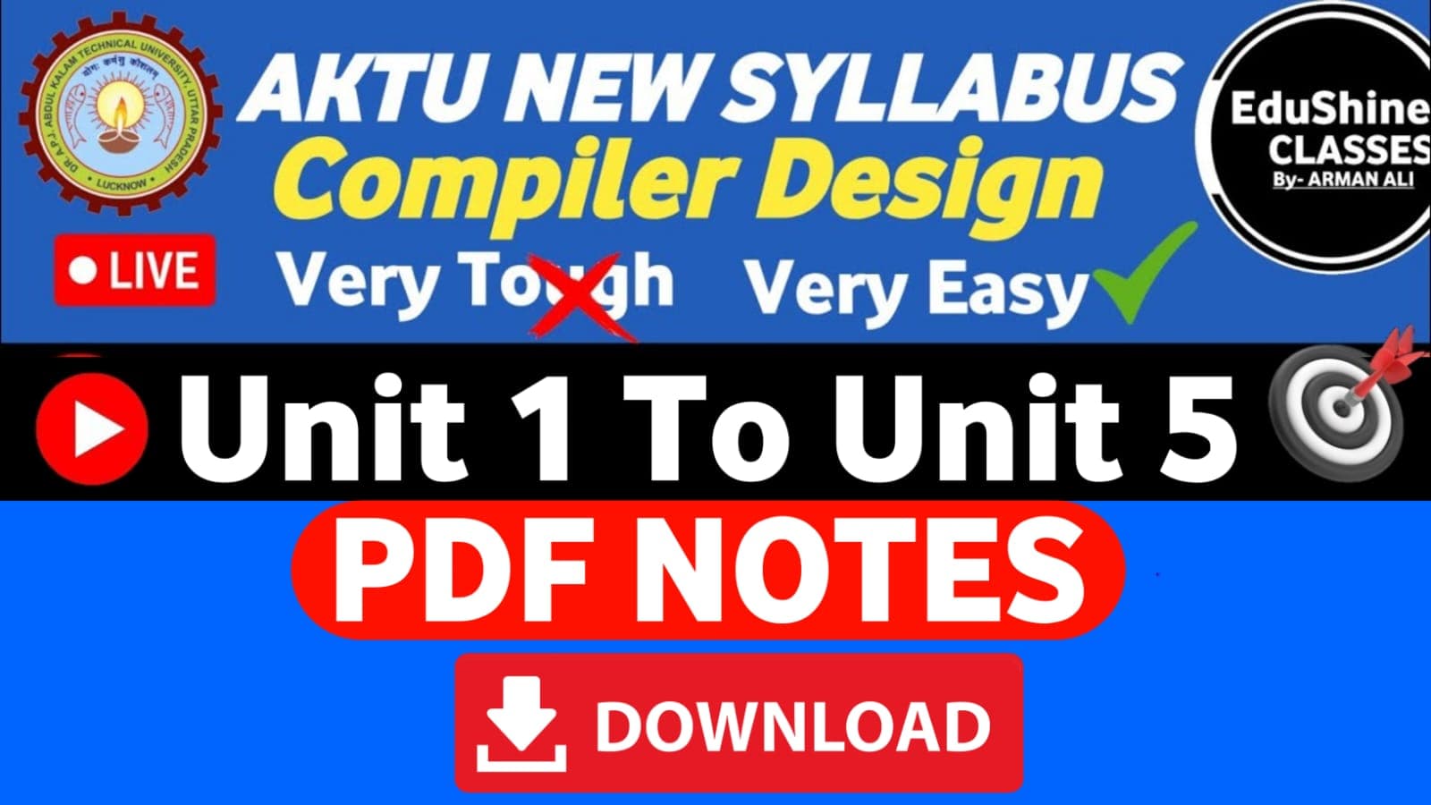 Compiler Design Notes