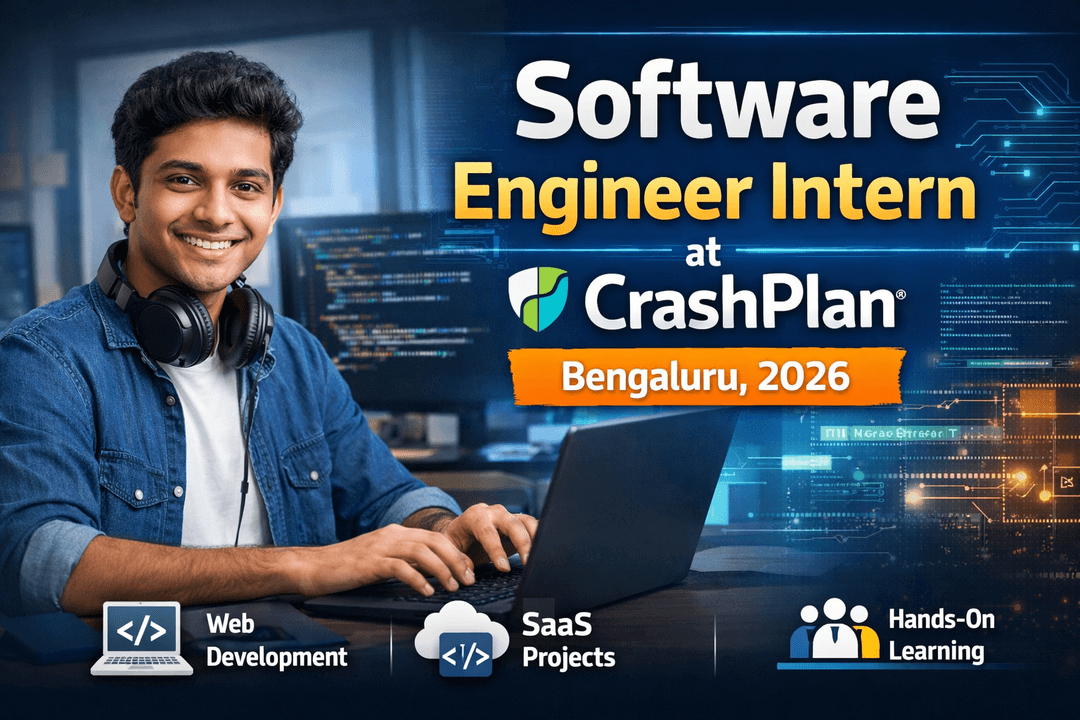 Software Engineer Intern at CrashPlan | Complete Internship Guide (2026)